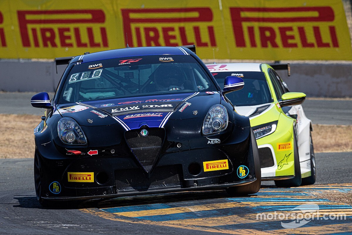 Alfa Romeo: doppio podio nel TC America a Sonoma con Roy Block