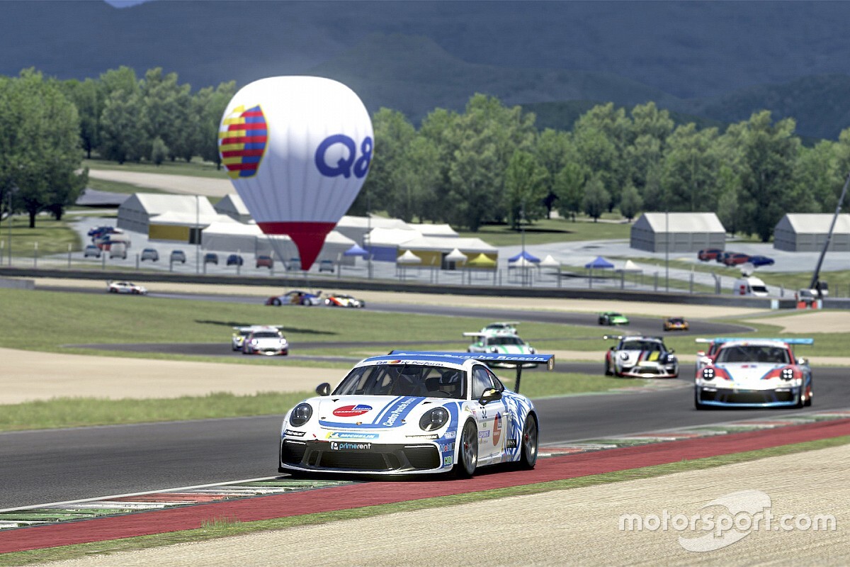 Porsche Esports Carrera Cup Italia, Quaresmini è imprendibile al Mugello