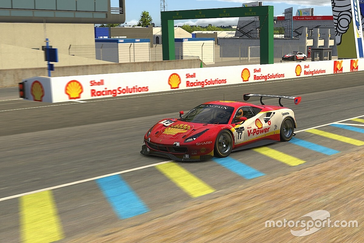 Erick Goldner leva Shell à vitória em Le Mans pela Tríplice Coroa Virtual