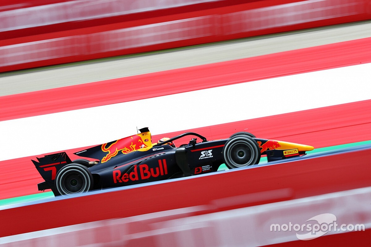 F2, Stiria, Libere: Yuki Tsunoda concede il bis