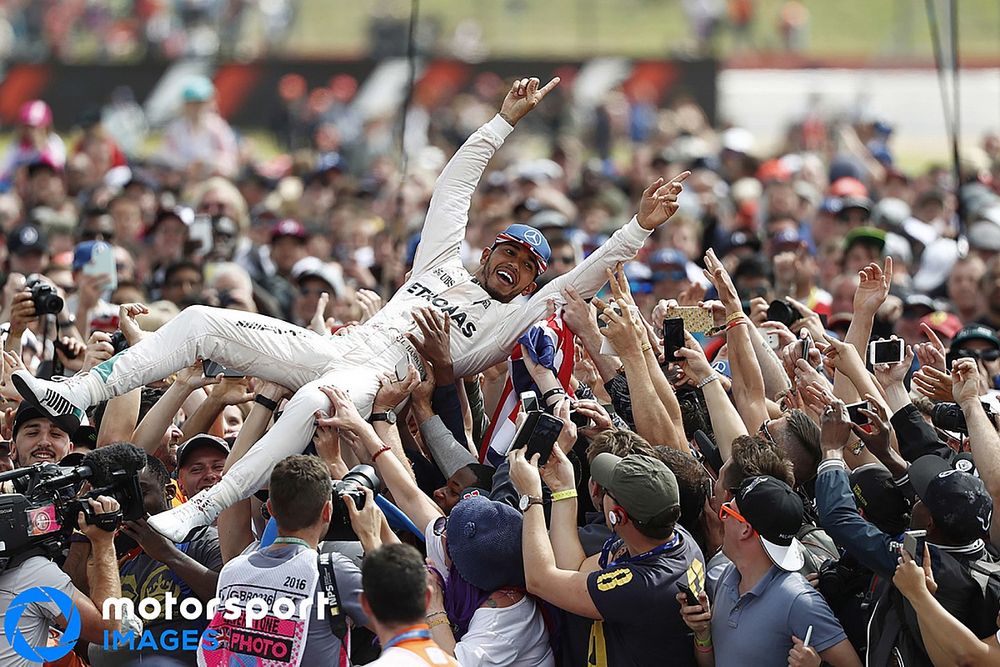 2016 Britse GP,
Lewis Hamilton, Mercedes AMG