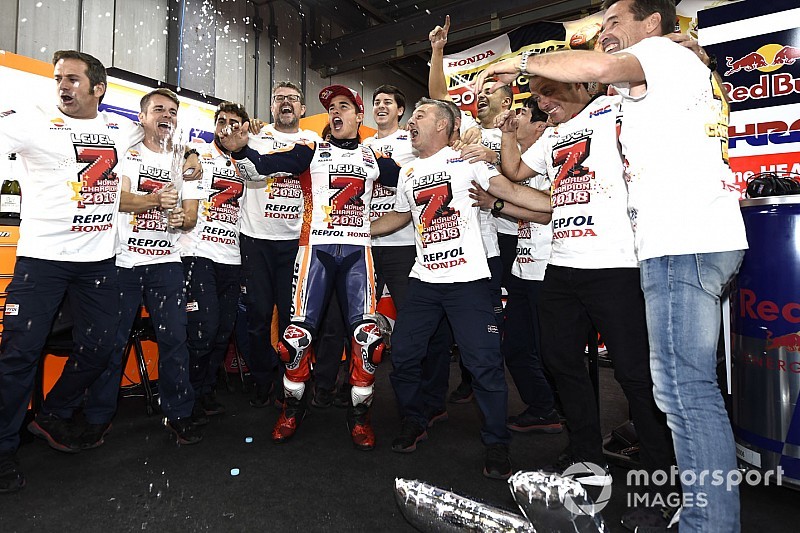 Márquez: "Hay que mantener el nivel para ganar el título de constructores y equipos"