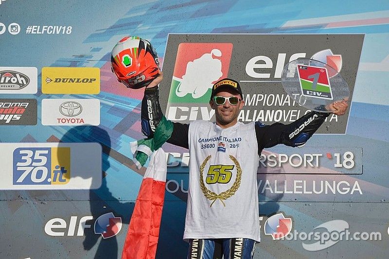 Sesto titolo italiano per Massimo Roccoli, Campione Supersport 600 2018!
