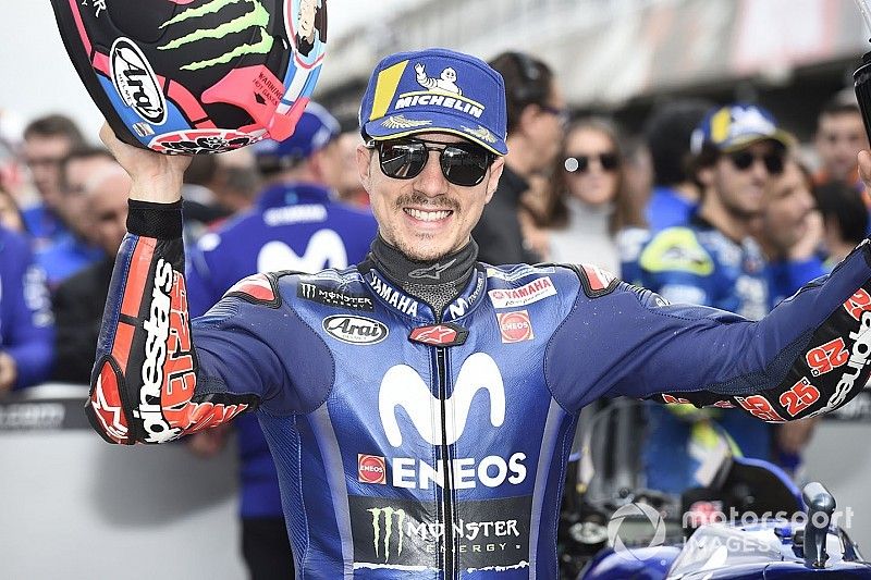 Le poleman Maverick Viñales, Yamaha Factory Racing