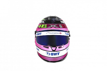 GALERÍA: el casco de Pérez para el GP de México