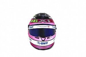 GALERÍA: el casco de Pérez para el GP de México
