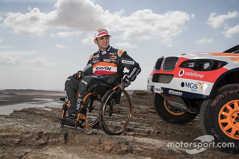 Esteve: "El Dakar en Sudamérica es una carrera más difícil que en África"