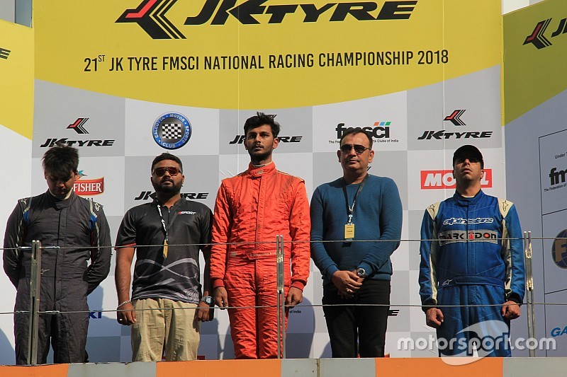 Rangasamy usurps Prasad to win JK Tyre Formula LGB title