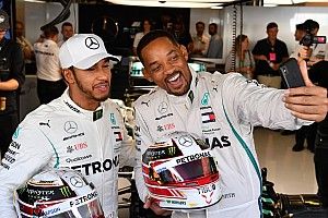 Hamilton pudo correr en Abu Dhabi, pese al intento de "secuestro" de Will Smith