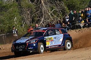 Jari Huttunen al Rally Poland con una Hyundai i20 R5