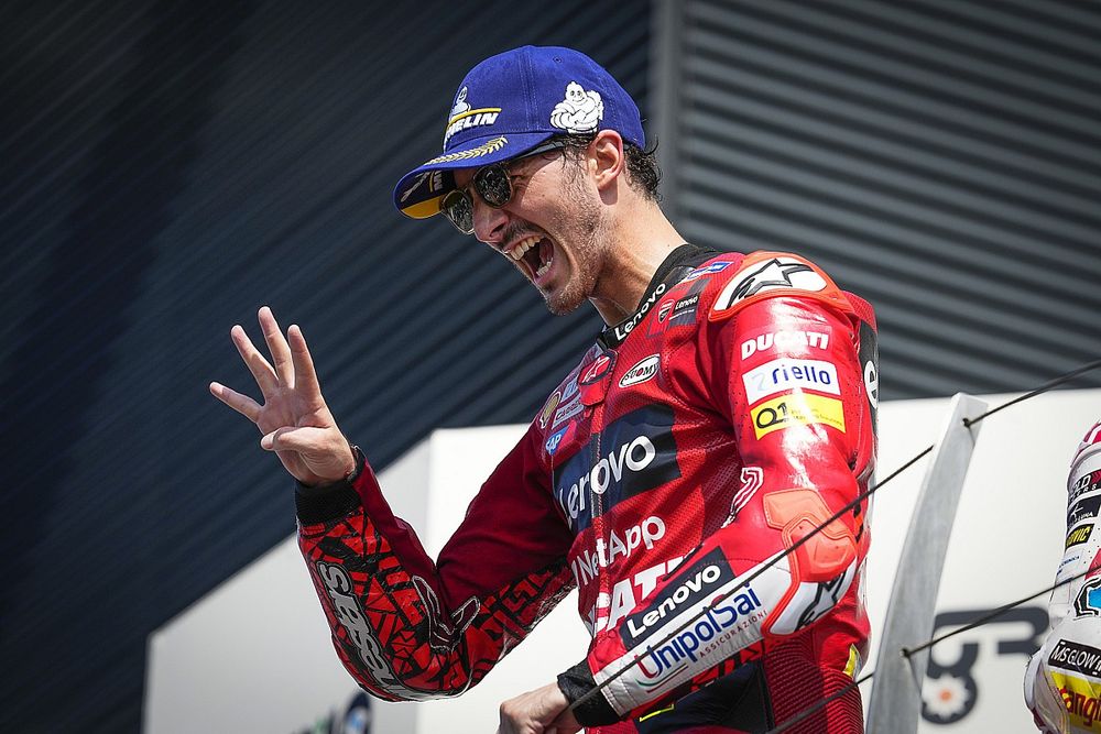 Race winner Francesco Bagnaia, Ducati Team