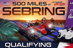 Watch Qualifying Now – Le Mans Virtual Series, 500 Miles of Sebring