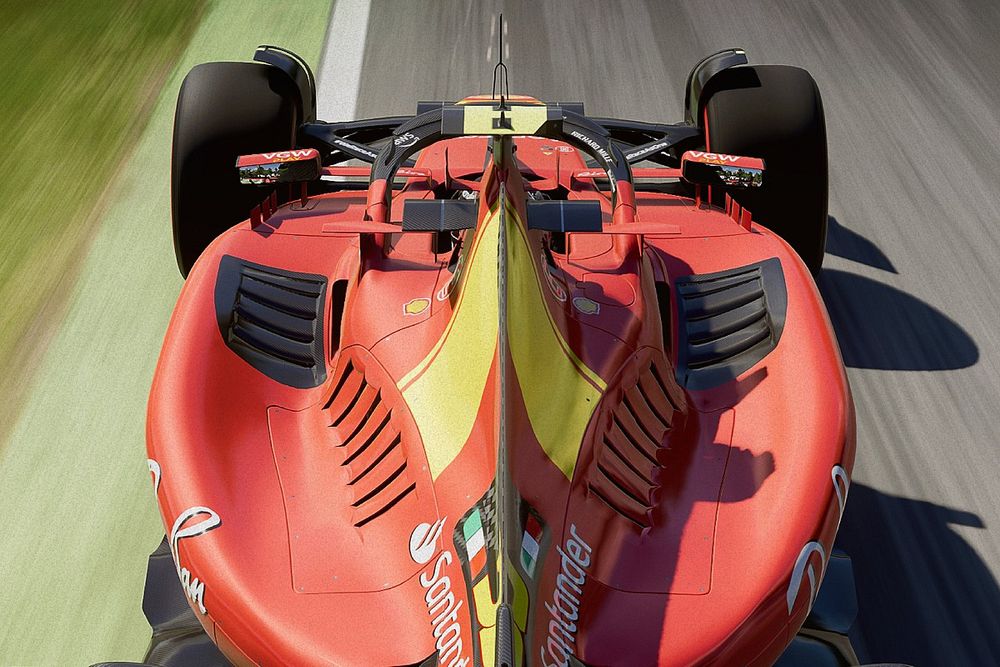 Dise&ntilde;o de Ferrari para el Gran Premio de Italia
