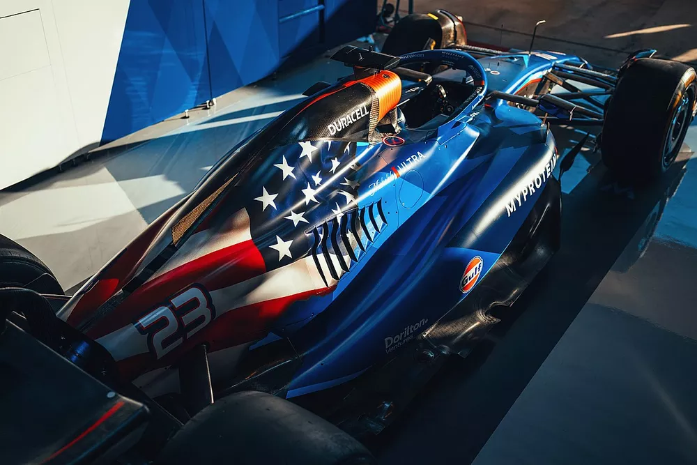 Livrée spéciale pour la Williams FW45