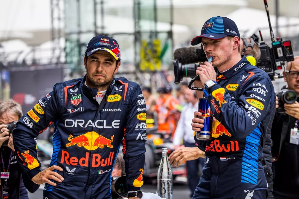 Sergio P&eacute;rez, Red Bull Racing, Max Verstappen, Red Bull Racing 
