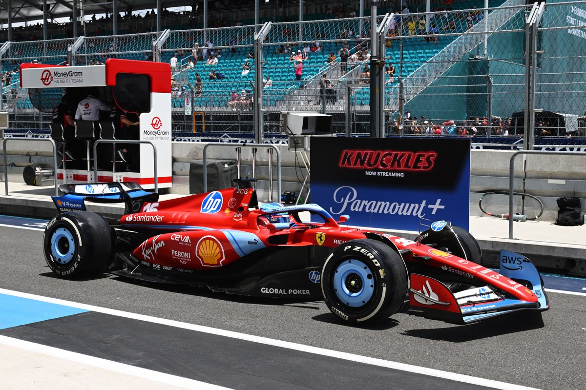 Ferrari sf-24 マイアミGP ルクレール フェラーリ SF-24 - 2024 マイアミ グランプリ – Amalgam Collection