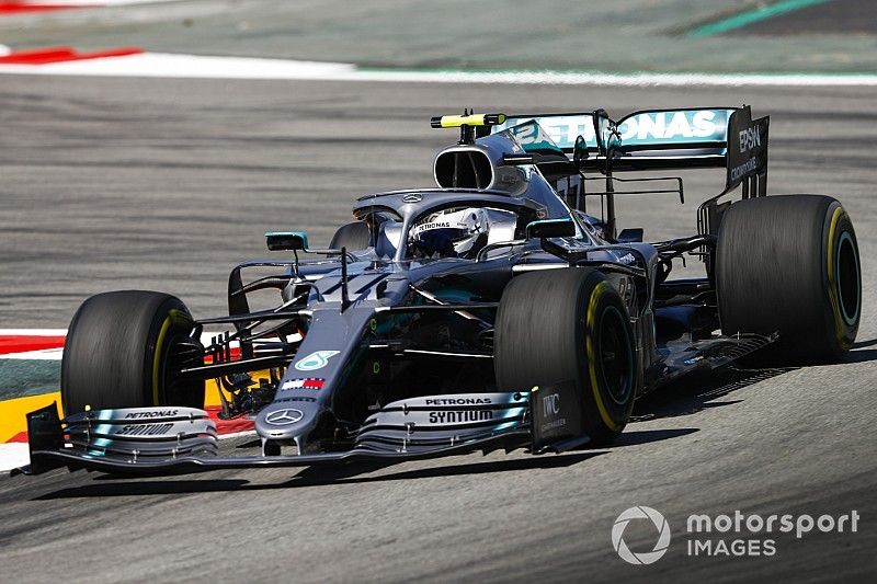 西班牙大奖赛FP2:博塔斯以0.04秒力压汉密尔顿居首