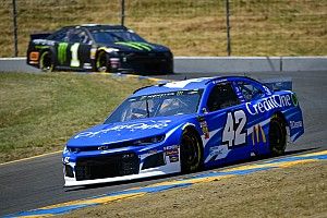 No win for Kyle Larson at Sonoma but "better than normal"