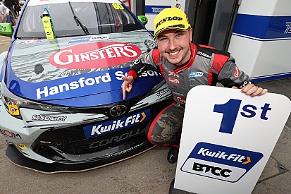 Donington BTCC: Ingram takes first win in new Toyota