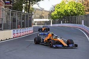 McLaren explica la parada a última hora de Norris en Bakú