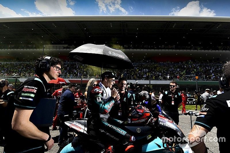 Quartararo : L'adaptation au MotoGP ? "Sans doute pas facile"