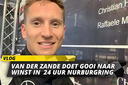 Van der Zande over chaos in training 24 uur van Nürburgring