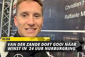 Van der Zande over chaos in training 24 uur van Nürburgring