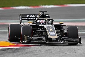 Fotostrecke: Der Schweizer Romain Grosjean beim Grossen Preis von Spanien