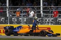 McLaren: Superaquecimento causou quebra da suspensão de Norris