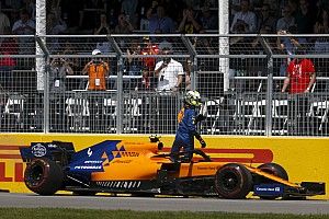McLaren: Superaquecimento causou quebra da suspensão de Norris
