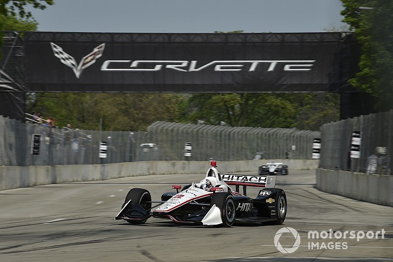 Indy: Newgarden supera Rossi em corrida 1 marcada por chuva em Detroit