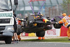 Belgian GP: Verstappen goes quickest, crashes in FP2