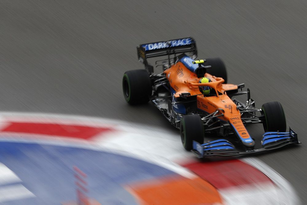Norris verrast met pole in Sochi: “Hopelijk de eerste van velen”