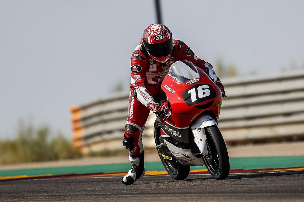 Hasil CEV Moto3 Aragon: Gara-gara Penalti Mario Aji Gagal Podium