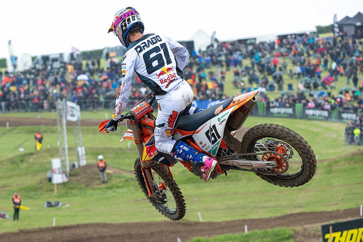 MXGP: Prado acaricia el podio en Holanda; Fernández aguanta en MX2