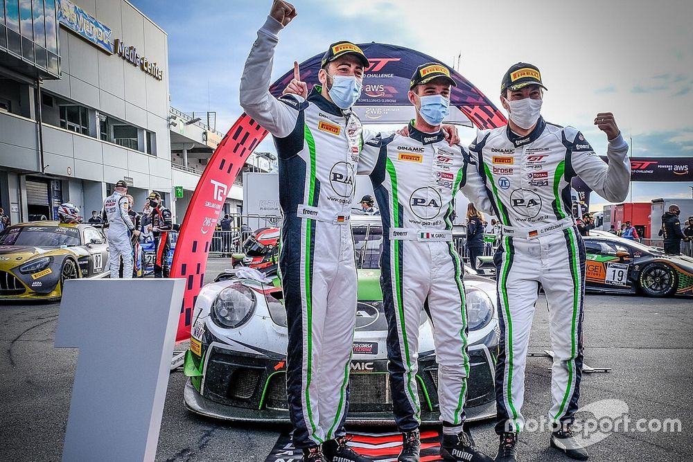 Sven Müller, Matteo Cairoli, Christian Engelhart, Dinamic Motorsport, Porsche 911 GT3 R