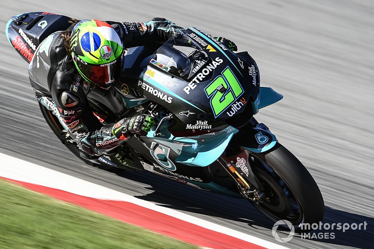 Морбиделли впервые в карьере выиграл квалификацию MotoGP