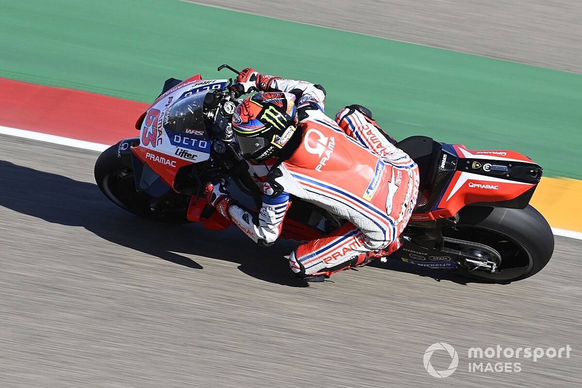 Bagnaia: "Con il freddo la chiave è spingere subito al 100%"