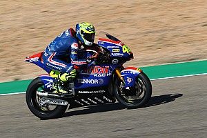Marcos Ramírez acabó con el mejor tiempo el test de Moto2 en Jerez