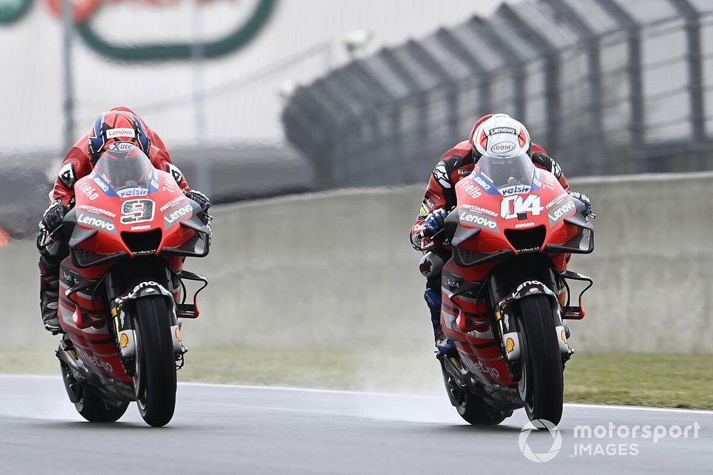 Danilo Petrucci, Ducati Team, Andrea Dovizioso, Ducati Team