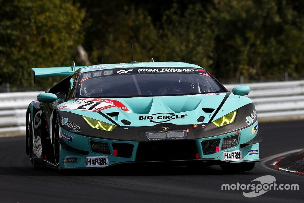 #21 Konrad Motorsport Lamborghini Huracan GT3 Evo: Axcil Jefferies, Franck Perera, Marco Mapelli, Michele Di Martino