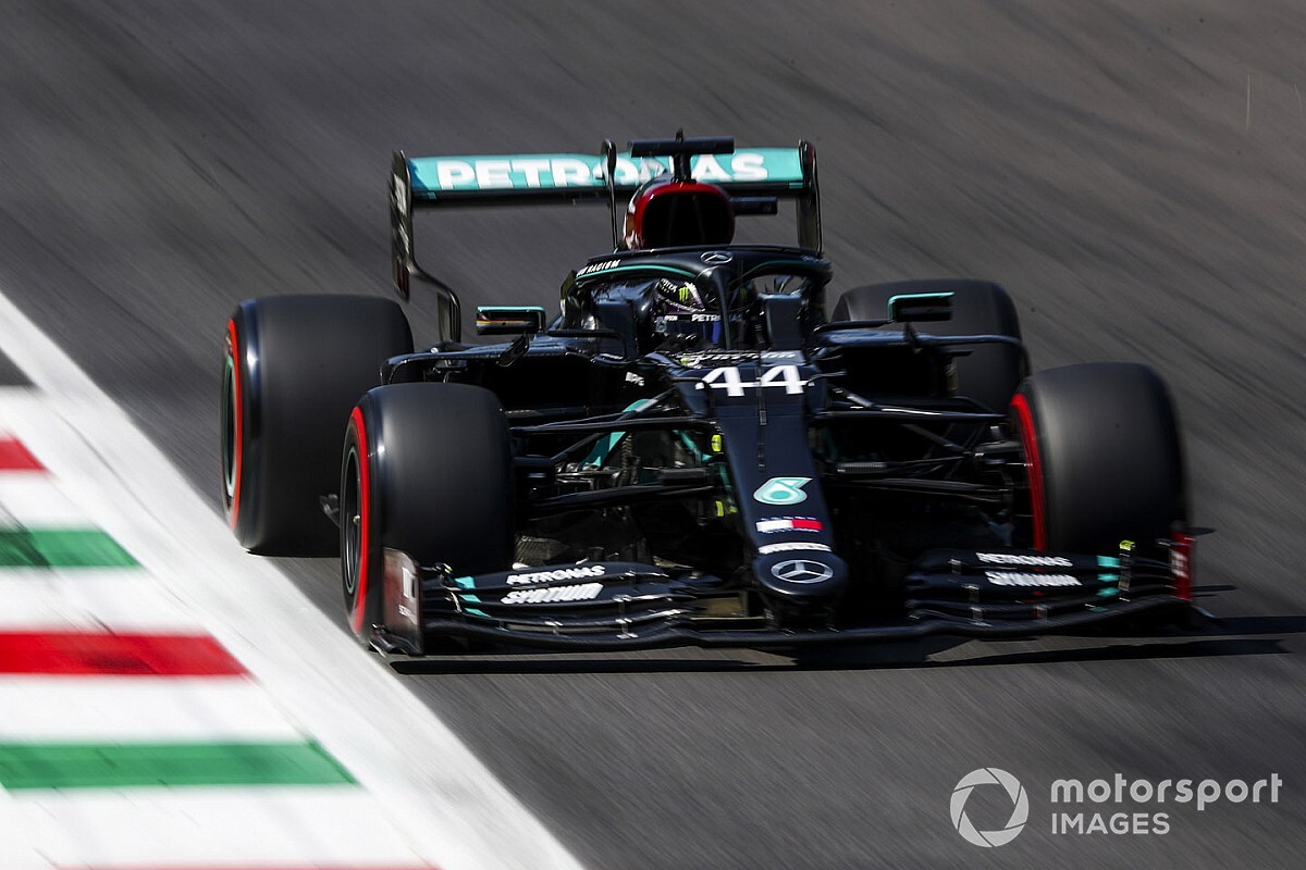 Hamilton bate o recorde de Monza e faz a pole para o GP da Itália de F1