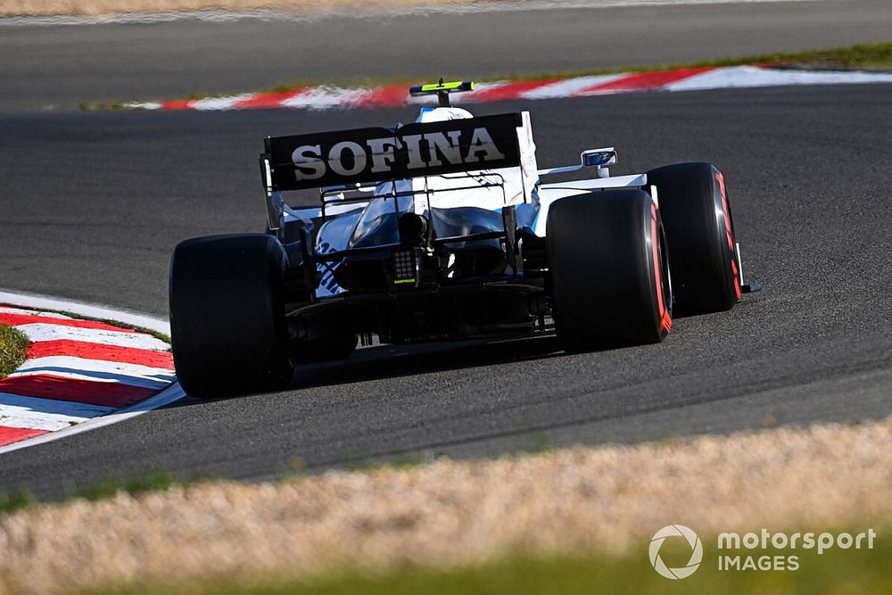 Williams, 2021 F1 aracını Silverstone'da piste çıkardı