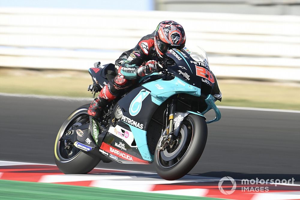 Quartararo dice que no fue advertido por los límites de pista