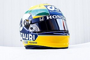 F1, Imola: Gasly svela il casco tributo per Ayrton Senna