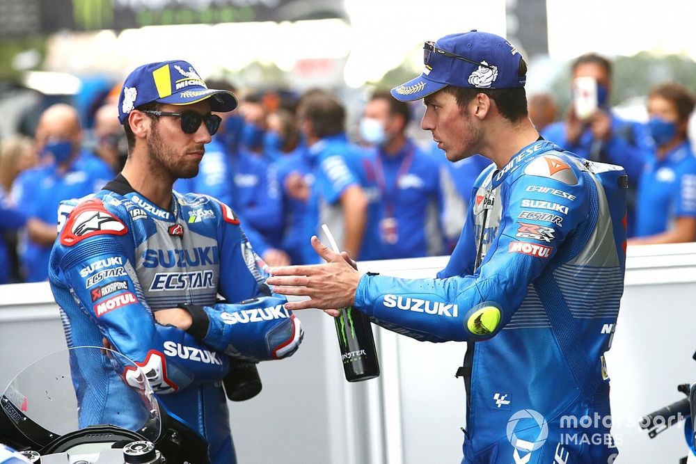 Alex Rins, Team Suzuki MotoGP, Joan Mir, Team Suzuki MotoGP