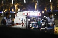 Grosjean pasará la noche en el hospital tras su accidente