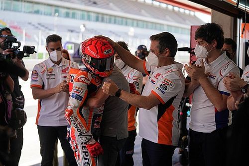 Marc M&aacute;rquez a fait la fiert&eacute; de Honda avec sa course