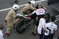 Marquez not cleared to finish Qatar test, will "push" doctor