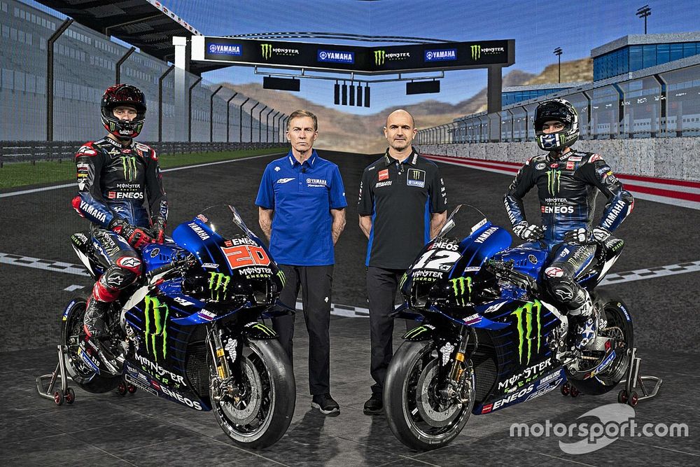 Yamaha Rilis YZR-M1 2021, Resmi Perkenalkan Vinales-Quartararo